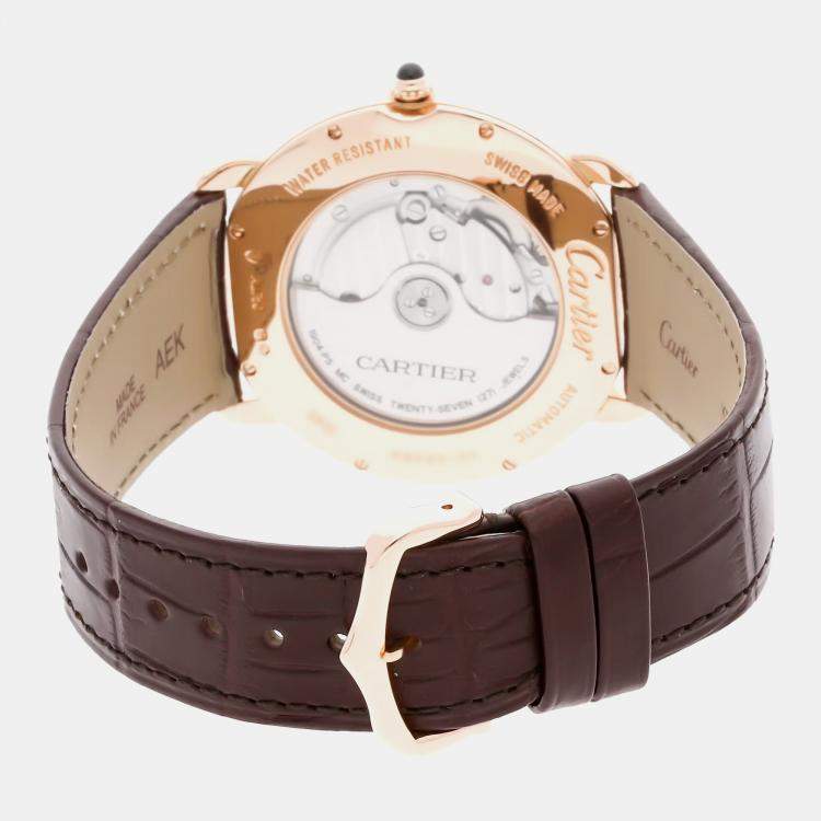 Pre Owned Cartier Ballon Bleu W6801005 Automatic Men's Wristwatch 40MM