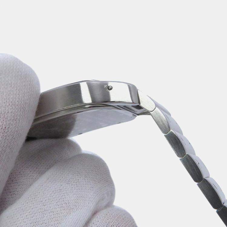 Pre Owned Cartier Santos Galbee W20098D6 Automatic Silver Stainless Steel Men's Wristwatch 32 mm