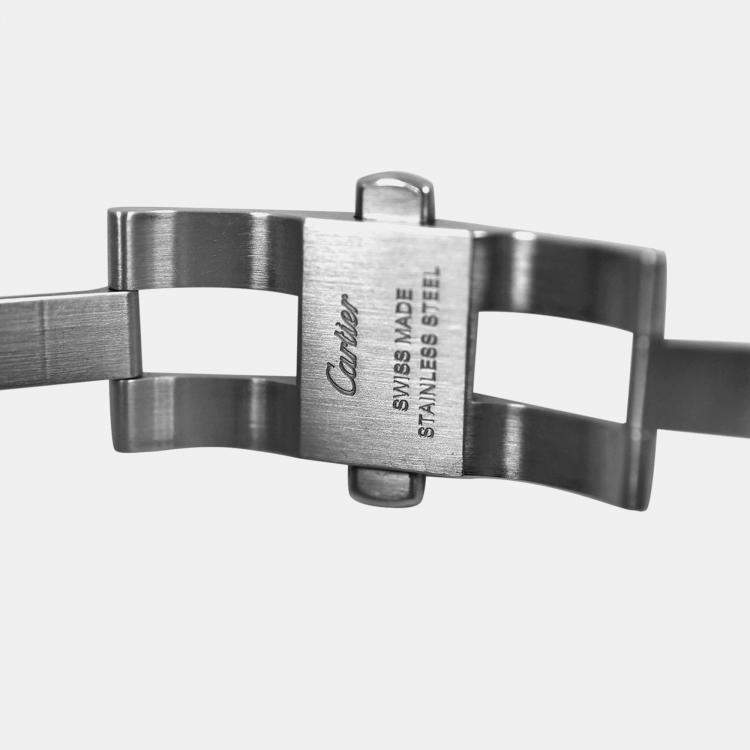 Pre Owned Cartier Calibre de Cartier W7100016 Automatic Black Stainless Steel Men's Wristwatch 42 mm