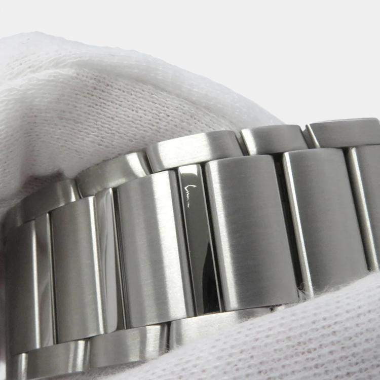 Pre Owned Cartier Tank Francaise WSTA0067 Automatic Silver Stainless Steel Men's Wristwatch 30.5 mm