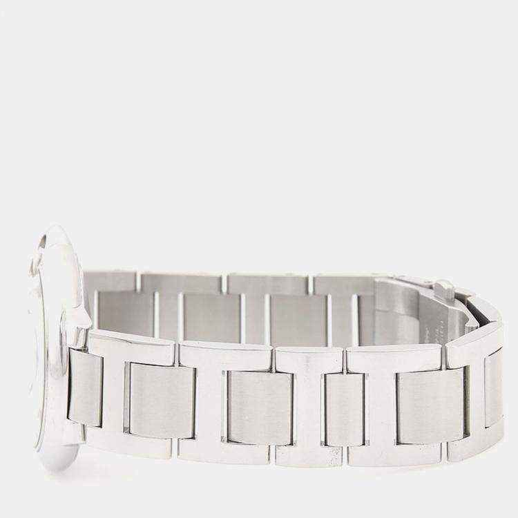مملوكة مسبقًا Cartier Ballon Bleu W69012Z4 Automatic Stainless Steel Men's Wristwatch 42 mm