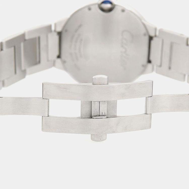 مملوكة مسبقًا Cartier Ballon Bleu W69012Z4 Automatic Stainless Steel Men's Wristwatch 42 mm