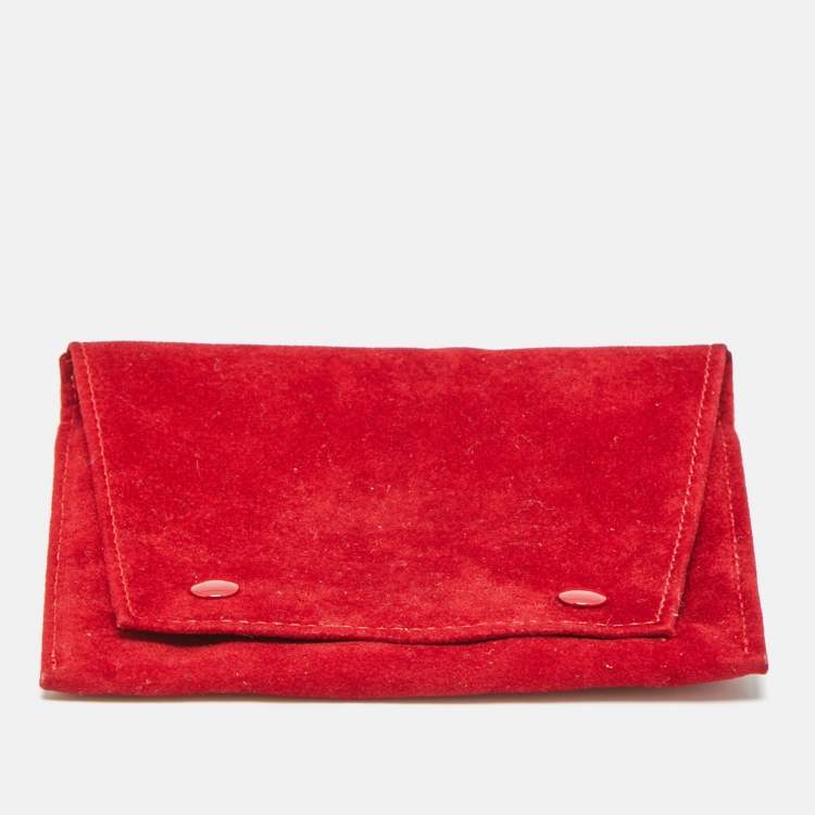 Pre Owned Cartier Santos Dumont W2006951 Manual Winding Silver Dial 18K Rose Gold Alligator Leather Men's Wristwatch 35 mm