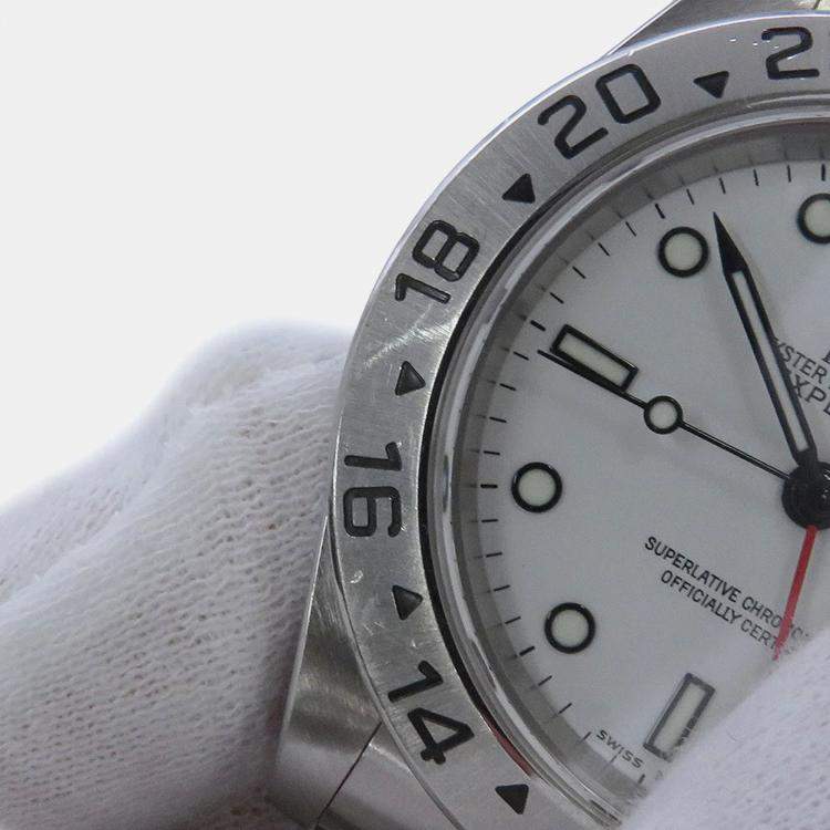 Pre Owned Cartier Calibre de Cartier W7100054 Automatic Black 18k Rose Gold Stainless Steel Men's Wristwatch 42 mm