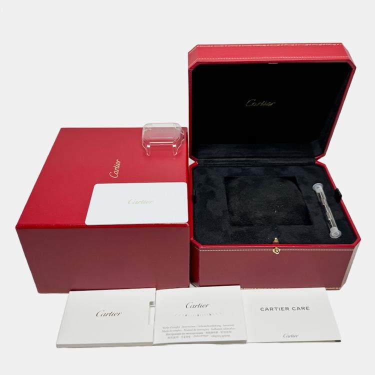 Pre Owned Pre-Owned Cartier Santos De Cartier Chronograph W2SA0008 Automatic 43 mm