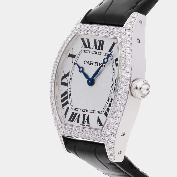 Pre Owned Pre-Owned Cartier Tortue LM WA503851 34.5mm