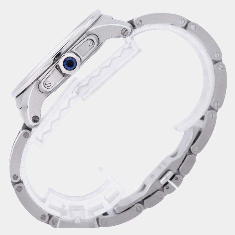 Pre Owned Cartier Calibre de Cartier W7100016 Automatic Black Stainless Steel Men's Wristwatch 42 mm