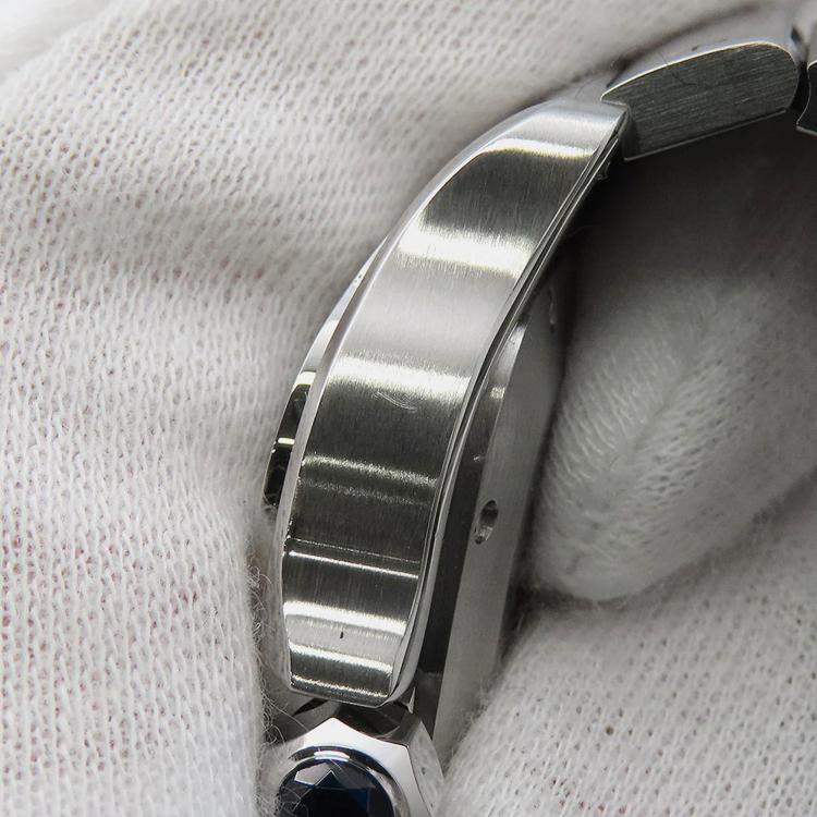 مملوكة مسبقًا ساعة يد رجالية كارتير سانتوس WSSA0030 ستانلس ستيل أزرق أوتوماتيكية 39.8 مم