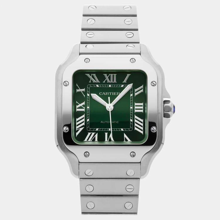 Pre Owned Pre-Owned Cartier Santos Medium WSSA0061