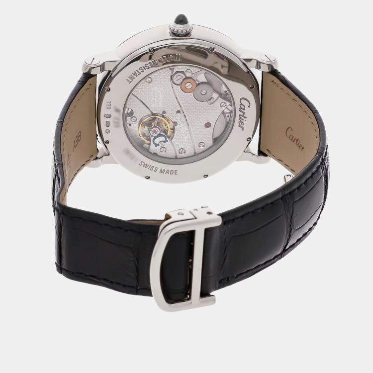 Pre Owned Pre-Owned Cartier Rotonde de Cartier Day/Night W1550151 Manual Winding 42 mm