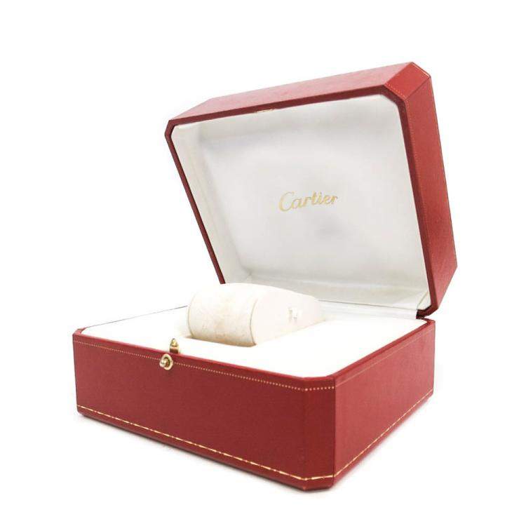 مملوكة مسبقًا Cartier Silver 18K Yellow Gold And Stainless Steel Tank Francaise W51005Q4 Automatic Men's Wristwatch 28 MM