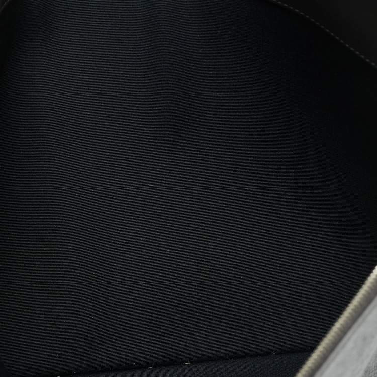 Pre Owned Celine Dark Grey Leather Document Holder
