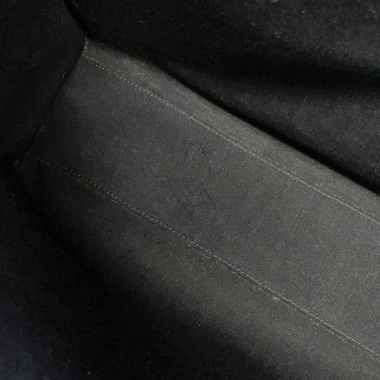 Pre Owned Celine Triomphe Horizontal Cabas Black Pvc Leather