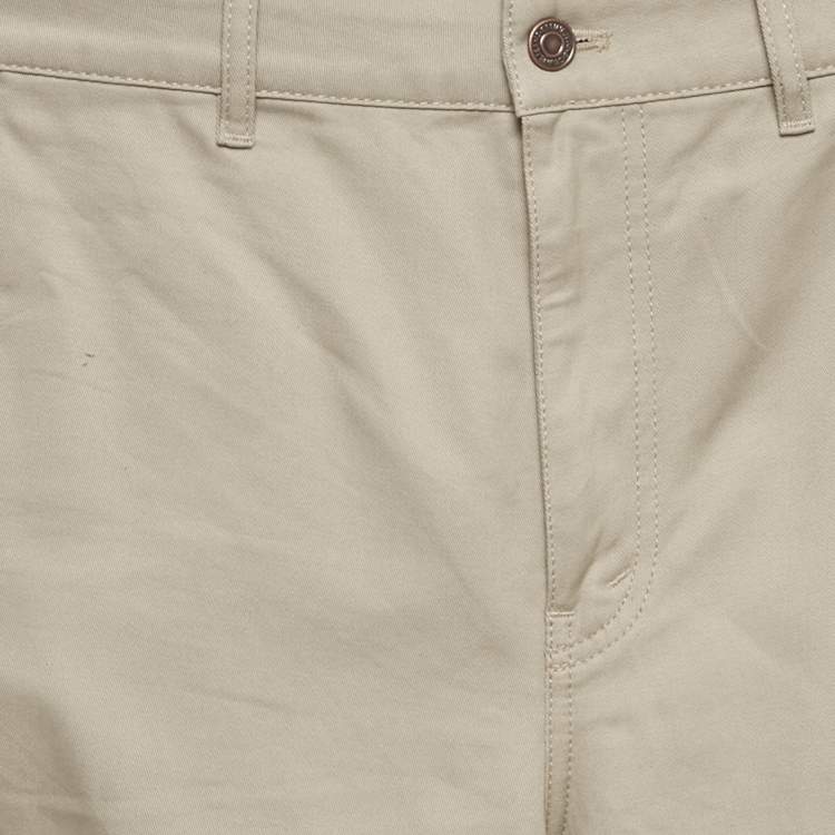 Pre Owned Celine Beige Gabardine Chino Trousers XS