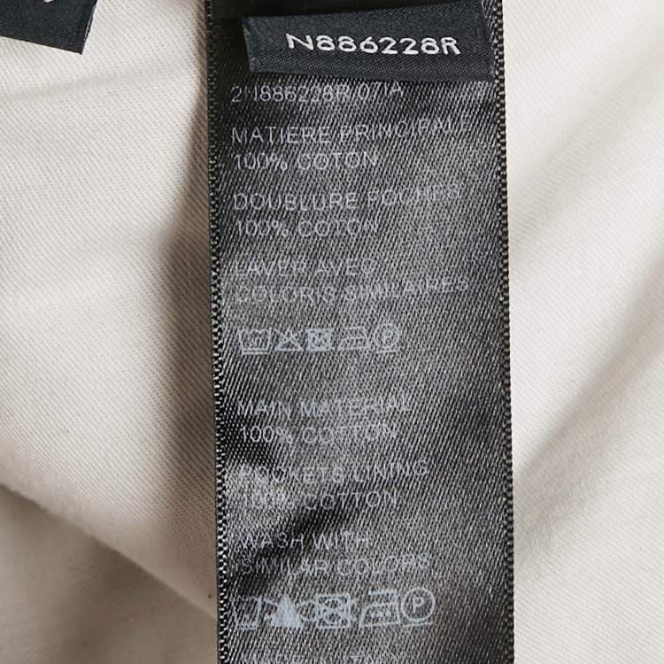 Pre Owned Celine Beige Gabardine Chino Trousers XS