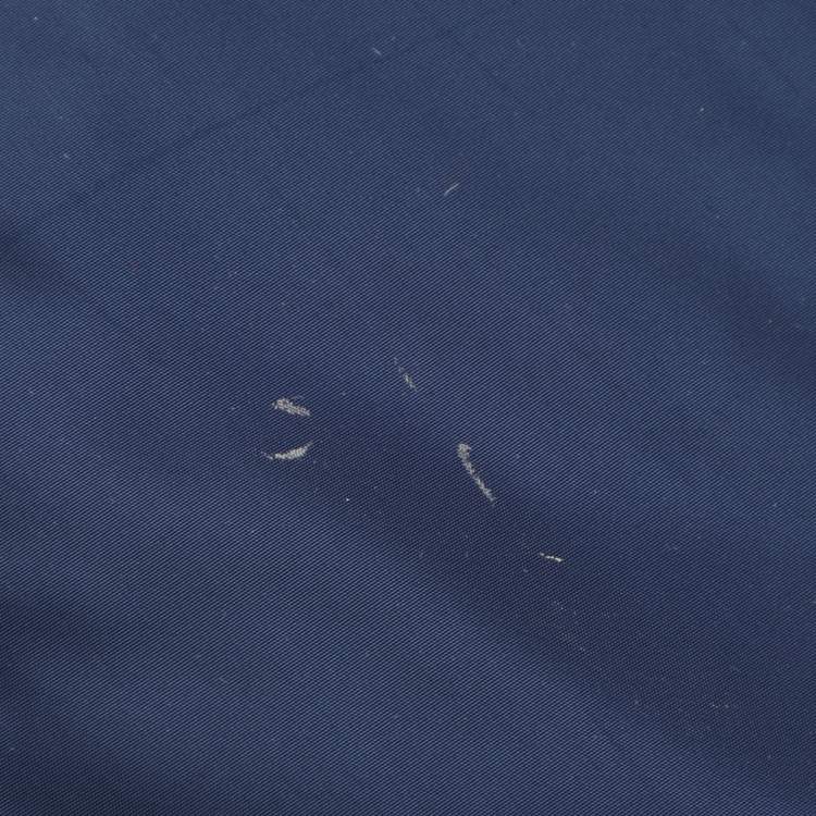 Pre Owned CH Carolina Herrera Navy Blue/Yellow Nylon CH Logo Reversible Jacket M