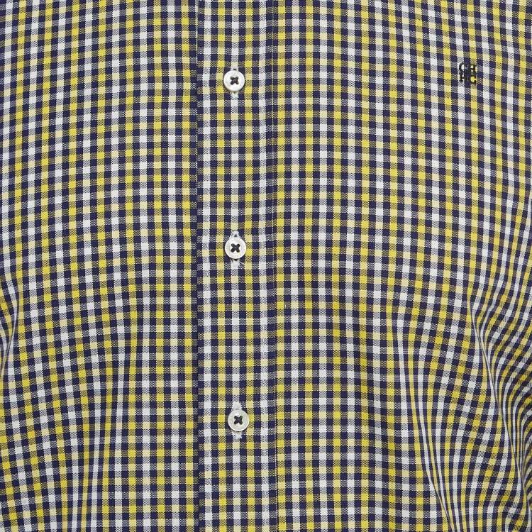 Pre Owned CH Carolina Herrera Multicolor Checked Cotton Button Down Shirt M