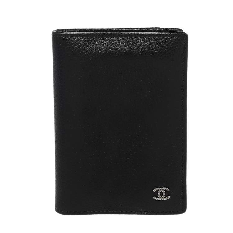 Chanel Black Caviar Leather Bifold Wallet Chanel | The Luxury Closet