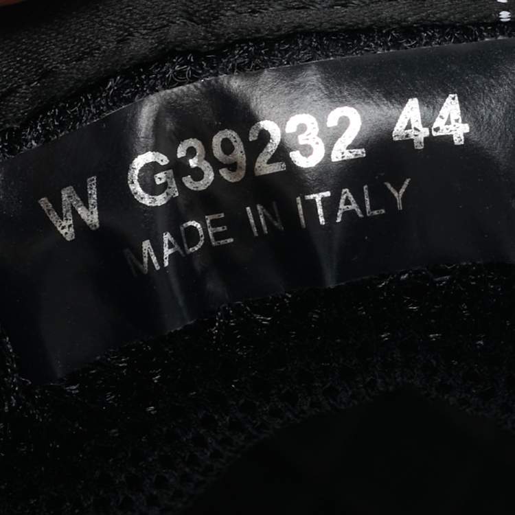 Pre Owned Chanel Tan CC Embossed Suede Low Top Sneakers Size 44