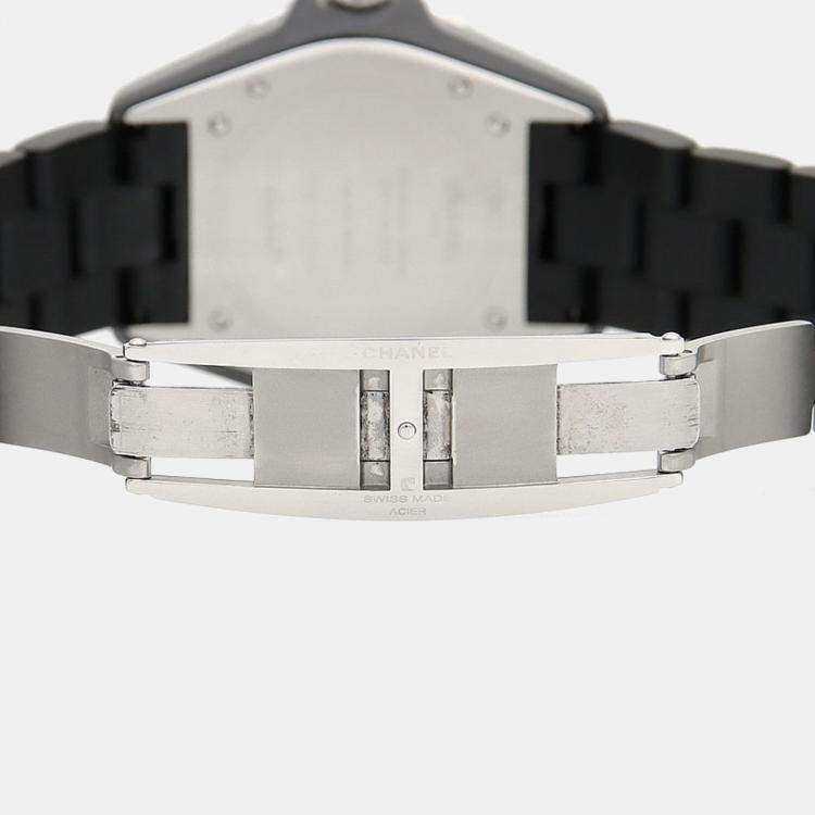 Pre Owned Chanel J12 Automatic Ceramic Stainless Steel women's Wristwatch 39 mm
