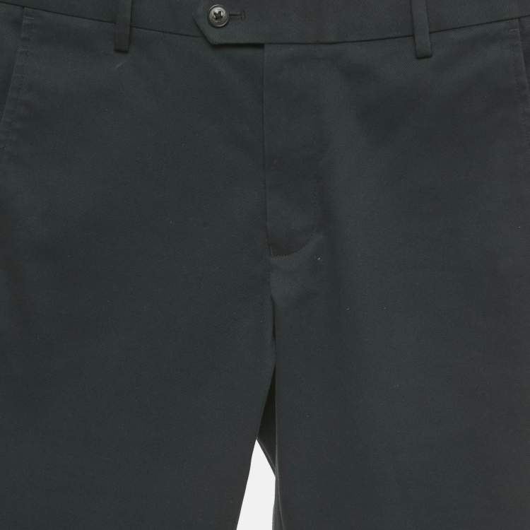 Pre Owned Charles Tyrwhitt Navy Blue Gabardine Formals Trousers S