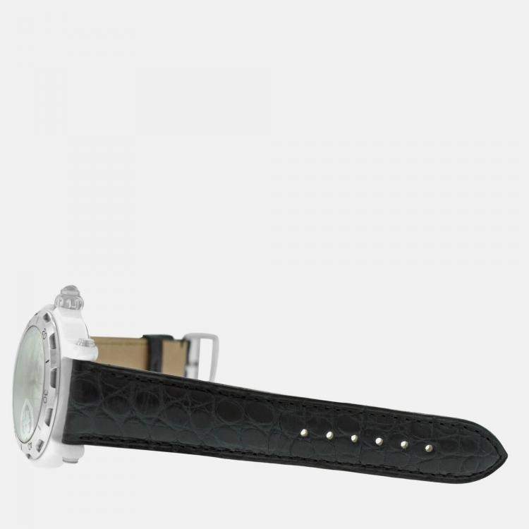 Pre Owned Chopard Happy Sport Valentines 8507 Quartz White Stainless Steel Men's Wristwatch 38mm