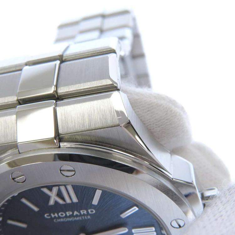 Pre Owned Chopard Blue Stainless Steel Eagle 298600-3001 Men's Wristwatch 41 mm