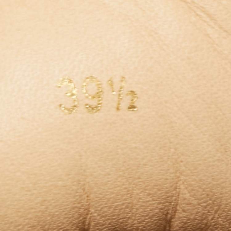 Pre Owned Christian Louboutin Blue Suede Louis Spike High Top Sneakers Size 39.5