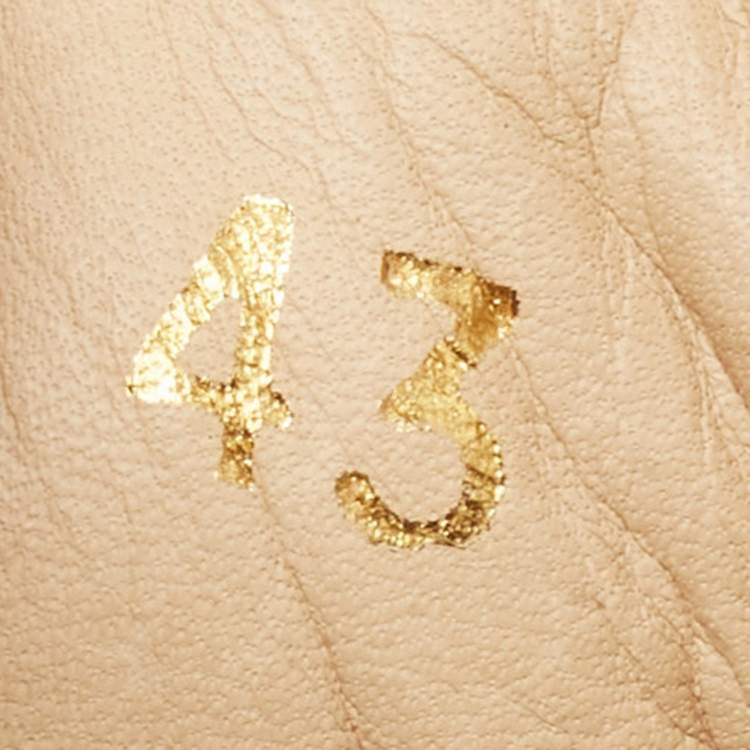 Pre Owned Christian Louboutin Black Python Louis Orlato Sneakers Size 43