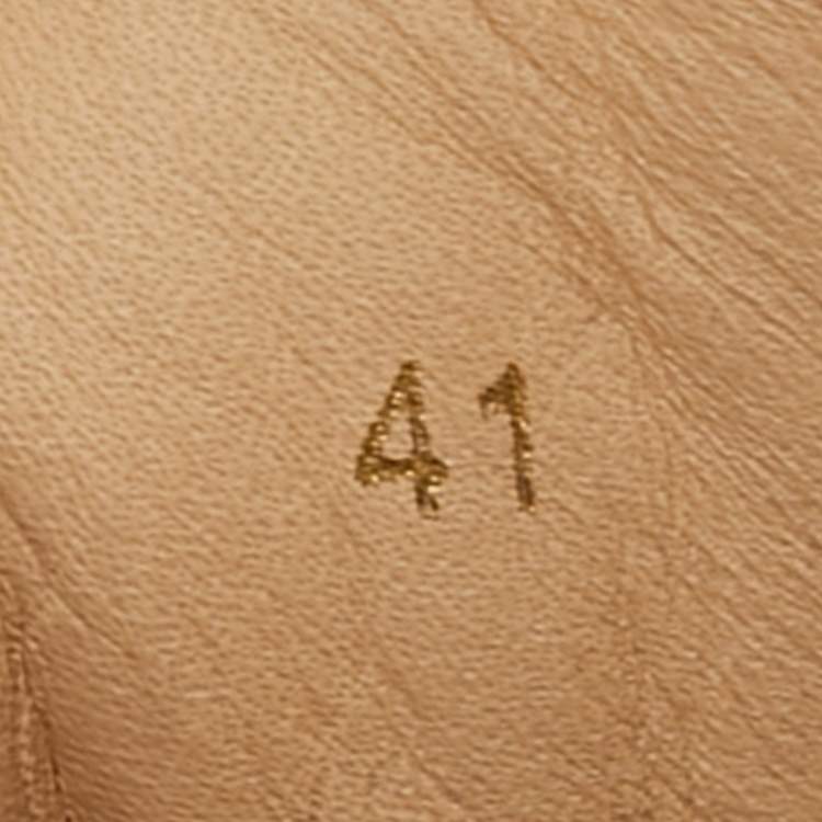 Pre Owned Christian Louboutin Light Pink Suede Louis Junior Spikes Sneakers Size 41