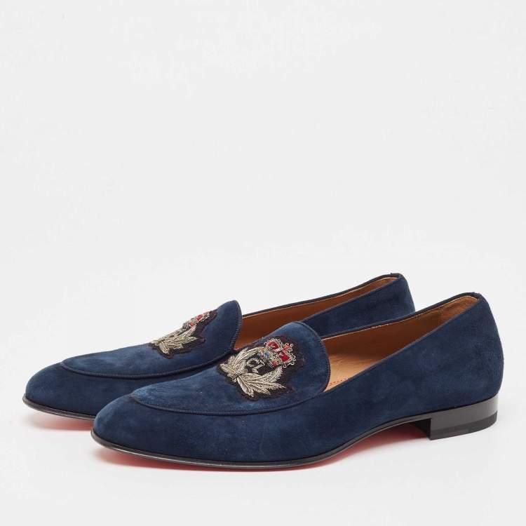 Blue velvet clearance louboutin mens