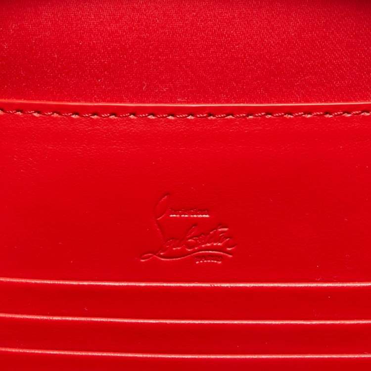 Pre Owned Christian Louboutin Lavender Leather and Rubber Loubifunk Backpack
