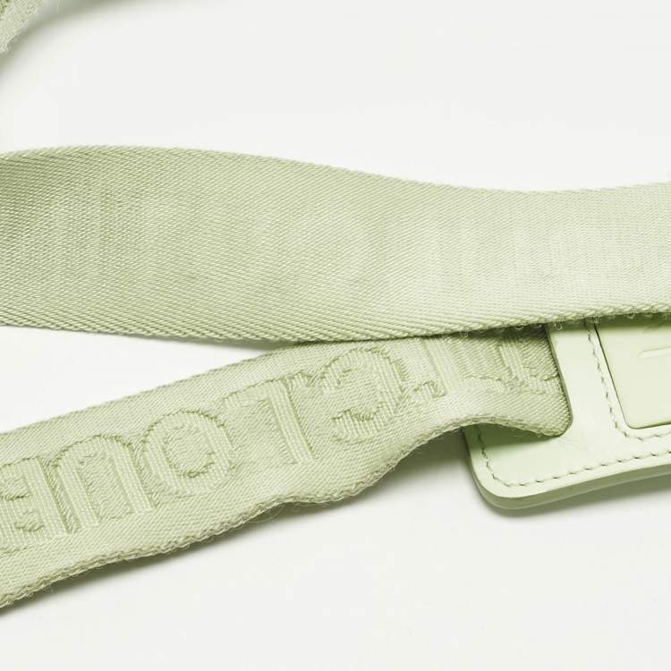 Pre Owned Christian Louboutin Mint Green Leather Ruisbuddy Crossbody Bag