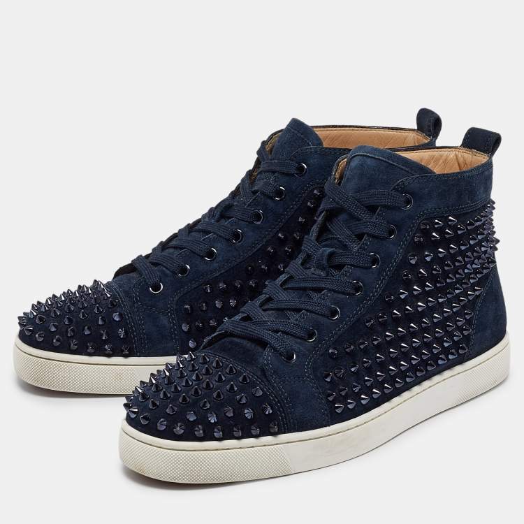 Dark blue louboutins best sale