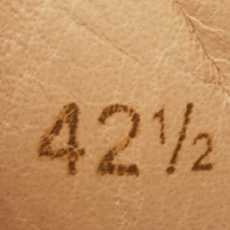 Pre Owned Christian Louboutin Blue Suede Louis Junior Spikes Low Top Sneakers Size 42.5