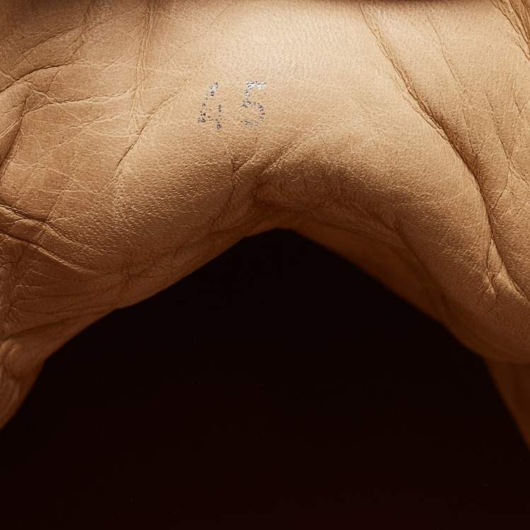 Pre Owned Christian Louboutin Blue Suede Rantus Orlato High Top Sneakers Size 45