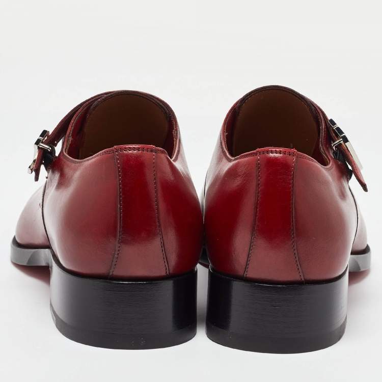 مملوكة مسبقًا Christian Louboutin Brick Leather Loafers Size 39