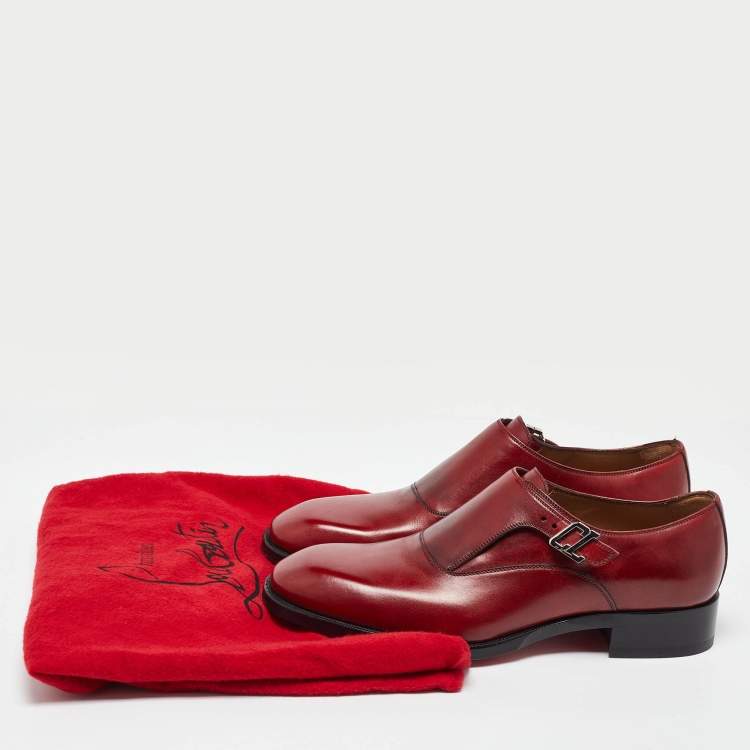 مملوكة مسبقًا Christian Louboutin Brick Leather Loafers Size 39