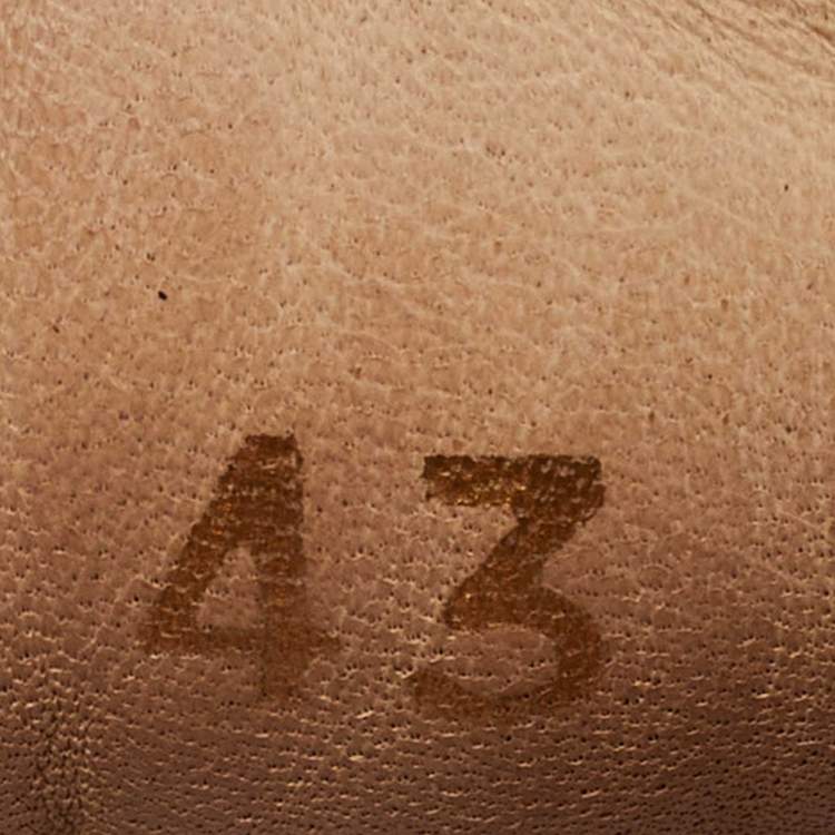 Pre Owned Christian Louboutin Multicolor Patent Leather and Velvet Louis Junior Spikes Low Top Sneakers Size 43