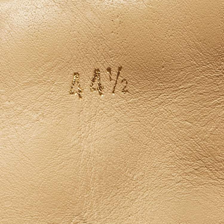 Pre Owned Christian Louboutin Multicolor Leather High Top Sneakers Size 44.5