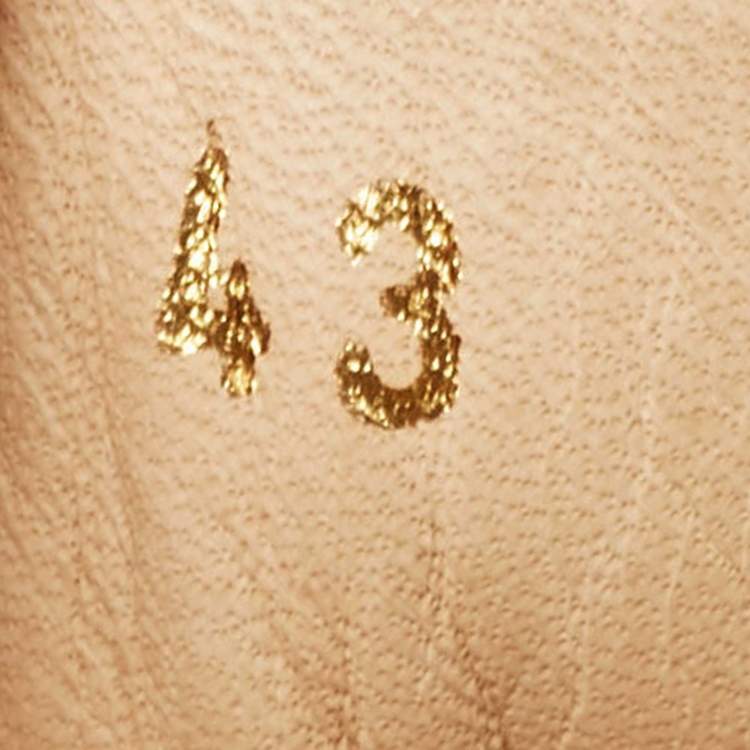 مملوكة مسبقًا Christian Louboutin Black Suede and Leather Brogues Sneakers Size 43