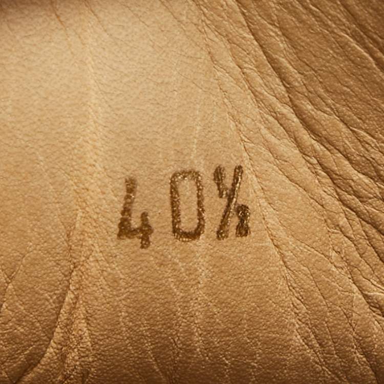 Pre Owned Christian Louboutin Black Canvas And Leather Snap Shoot Spikes Sneakers Size 40.5