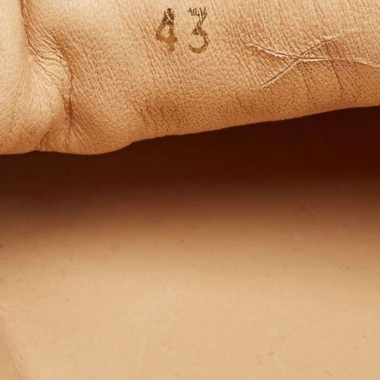 مملوكة مسبقًا Christian Louboutin Blue Suede Roller Boat Sneakers Size 43