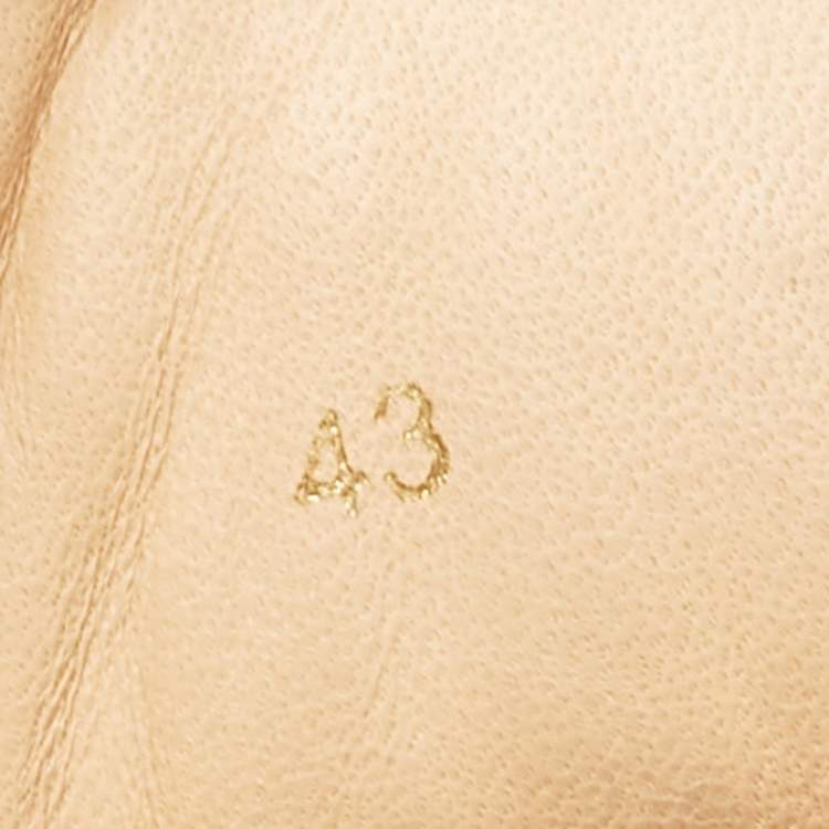 Pre Owned Christian Louboutin Grey Suede Louis Orlato High Top Sneakers Size 43