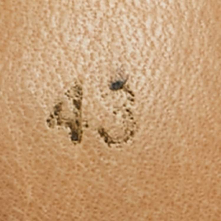 Pre Owned Christian Louboutin White Leather Louis High Top Sneakers Size 43 