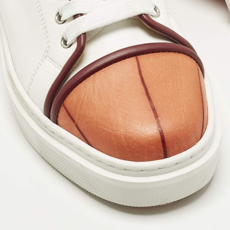 مملوكة مسبقًا Christian Louboutin Adolon Size 40 Tricolor Leather Low Top Sneakers