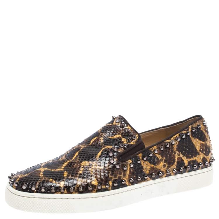 christian louboutin leopard shoes