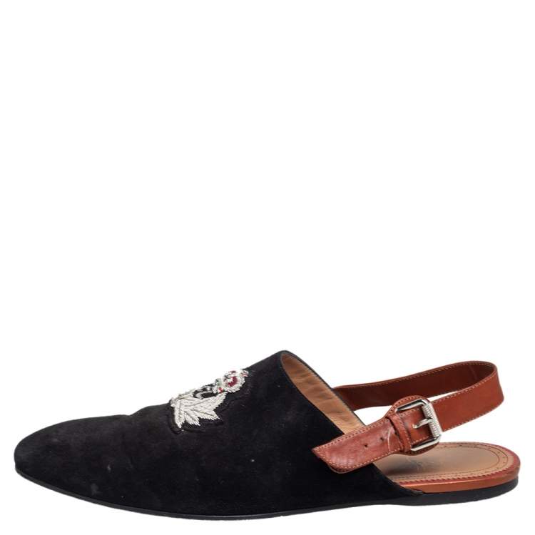 Christian Louboutin Black Amiralou Flat Veau Shoes