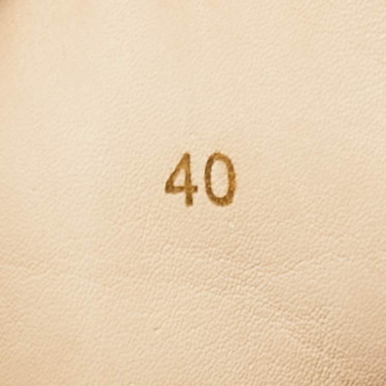 Pre Owned Christian Louboutin Black Leather Multicolor Spikes Louis High-Top Sneakers Size 40