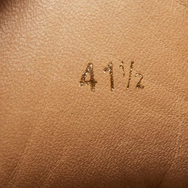 Pre Owned Christian Louboutin Black Python Louis Orlato High Top Sneakers Size 41.5  